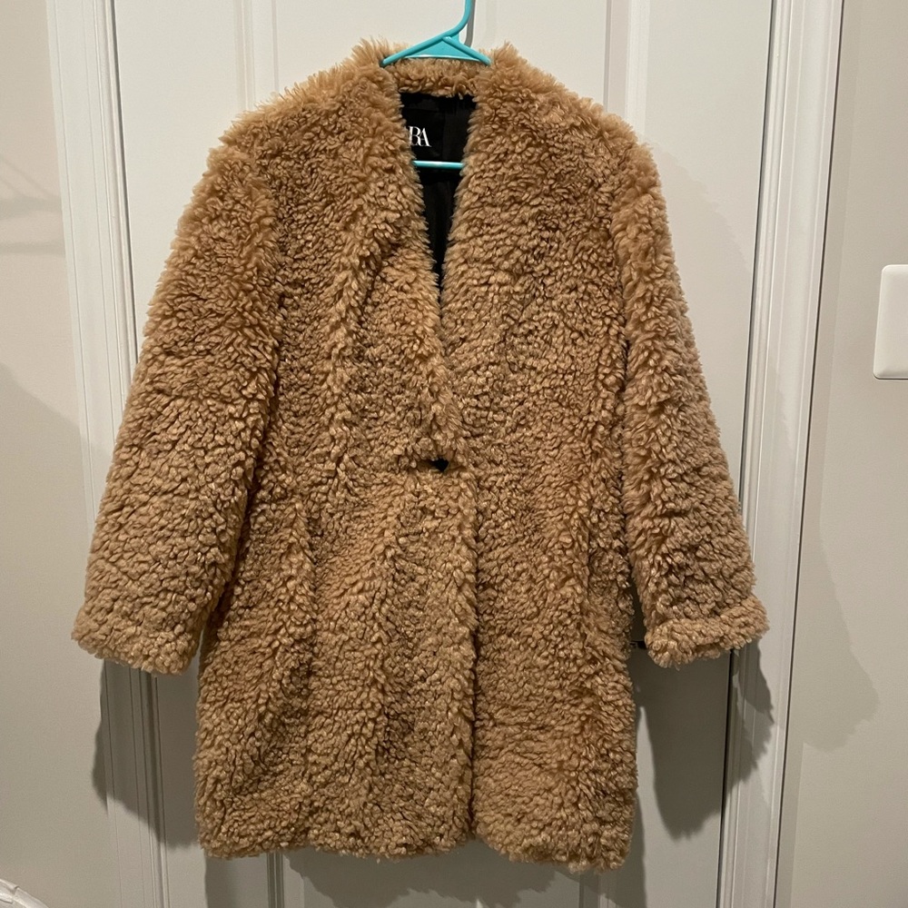 Zara Teddy coat